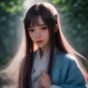 魏思琪，小蓝视频技术与体验负责人，年轻女性坐在电脑前调试页面，表情专注而愉快
